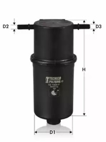 TECNECO FILTERS gs10695p -  Топливный фильтр